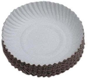 Disposable Plain Paper Plate