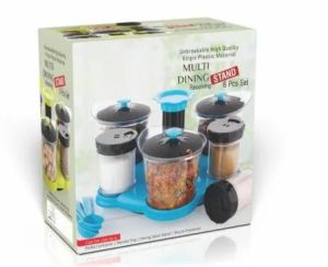 Plastic Dining Spice Jar Set