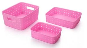 Plastic Rectangle Baskets