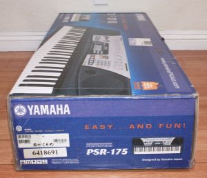 Yamaha PSR-175 Keyboard Electric Piano 61-Keys