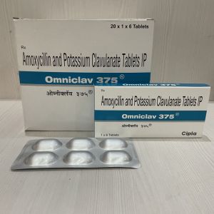 Omniclav 375mg Amoxycillin And Potassium Clavulanate Tablet