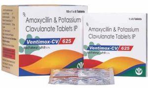 Ventimox CV 625mg Tablet