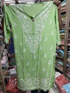 Ladies Light Green Kurti