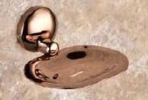 Siara Rose Gold Touch Soap Dish