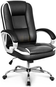 Oakcraft Gloster High Back Leatherette Ergonomic Office Chair