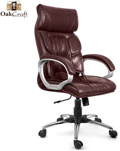 Oakcraft Stardom High Back Leatherette Ergonomic Office Chair