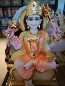 Marble Santoshi Mata Statue