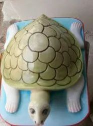 Tortoise marble statue