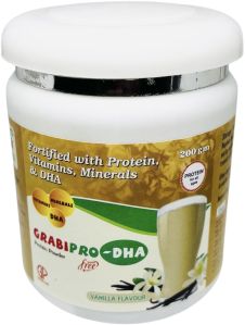 GRABIPRO-DHA PROTEIN POWDER (VANILLA)