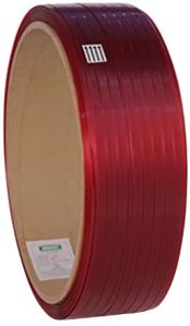 Maroon Machine Grade PP Strap Roll