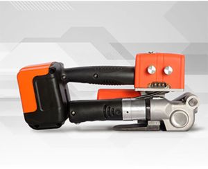 Orange & Black Battery Operated Strapping Tool