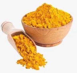 yellow turmeric powder