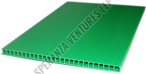 Green PP Corrugated Sheets