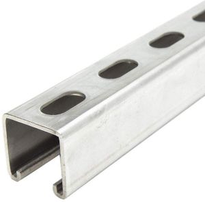 Silver Stainless Steel Strut Channel