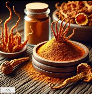 Dried Cordyceps Mushroom Powder