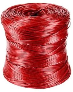 Red Virgin Plastic Twine