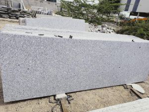 S White Granite Slab