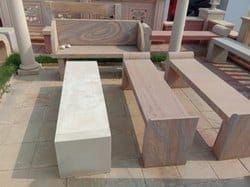 sand Stone bench