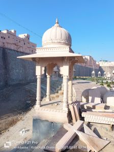 Sandstone Chatri Gazebo