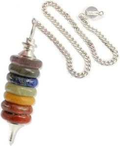 Round Seven Chakra Pendulum