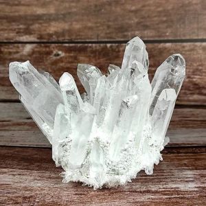 White Crystal Cluster