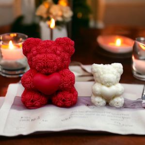 Soy Wax Teddy Bear Candle