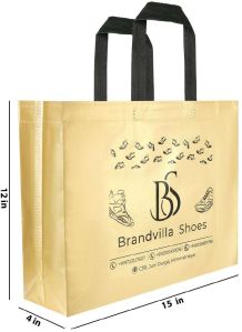 12x4x15 Inch Laminated Non Woven Bags