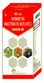 Ivermectin 2% w/v Injection IP (Vet.)