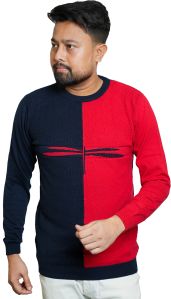 Men's Knitted Cotton Sweater