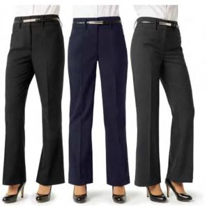 Ladies Plain Formal Pants