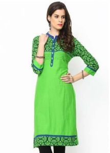 Ladies Printed Long Kurti