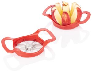 Silver Stainless Steel Apple Cutter Slicer