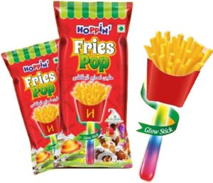 fries glow pop toy candy