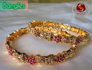 Ssaazz Traditional Wedding Kemp Bangle Set