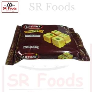 Lasaki Chocolate Flavor Soan Papdi