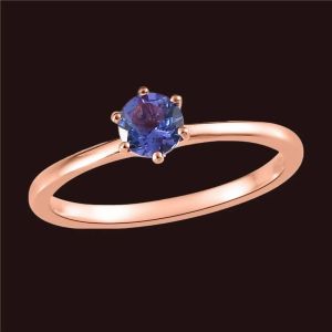 Sterling Silver 925 Elegant Tanzanite Ring