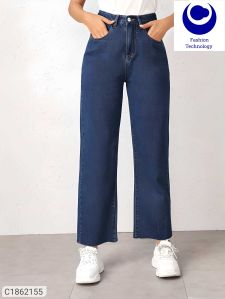 kotty womens cotton blend solid jeans