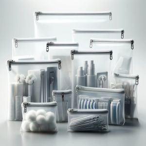 Transparent PVC Zipper Bags