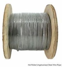 5 mm Coil Ungalvanised Steel Wire Rope