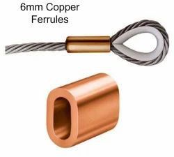 6 mm Copper Ferrules