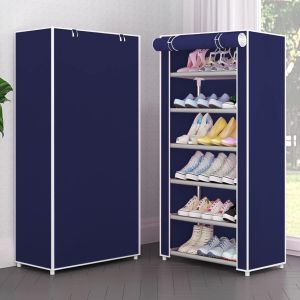 Non Woven Foldable shoe rack