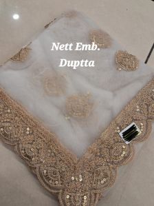 net dupatta