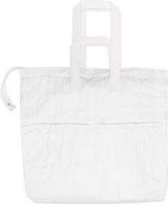 White Canvas Plain Tote Bag