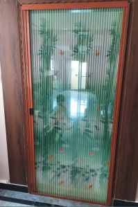 Sliding mosquito door