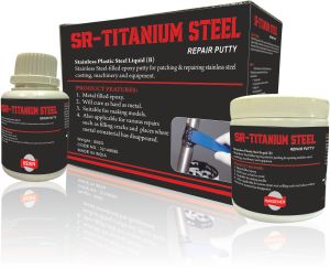 sr-titanium superfast repair putty