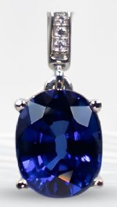 Blue Sapphire Pendent