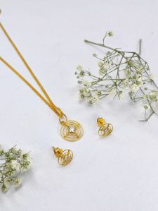 14krt Pendant set