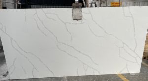 White statuario quartz