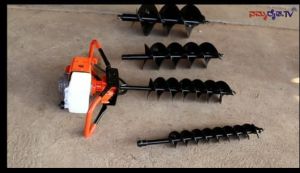 electric mild steel post hole digger