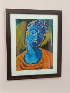 Buddha Acrylic Painting